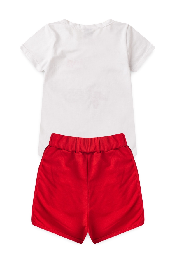 Conjunto Feminino Infantil Bolsinha Praiana