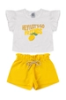 Conjunto Infantil Feminino Vamos Lá!