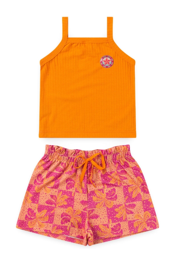 Conjunto Infantil Feminino Summer Vibes