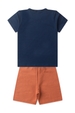 Conjunto Masculino Infantil Nas Ondas 1973