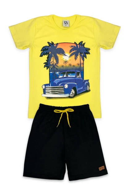 Conjunto Masculino Infantil Pôr do Sol