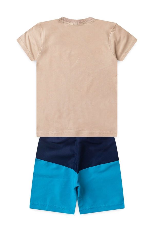 Conjunto Infantil Masculino Surfando Nas Férias