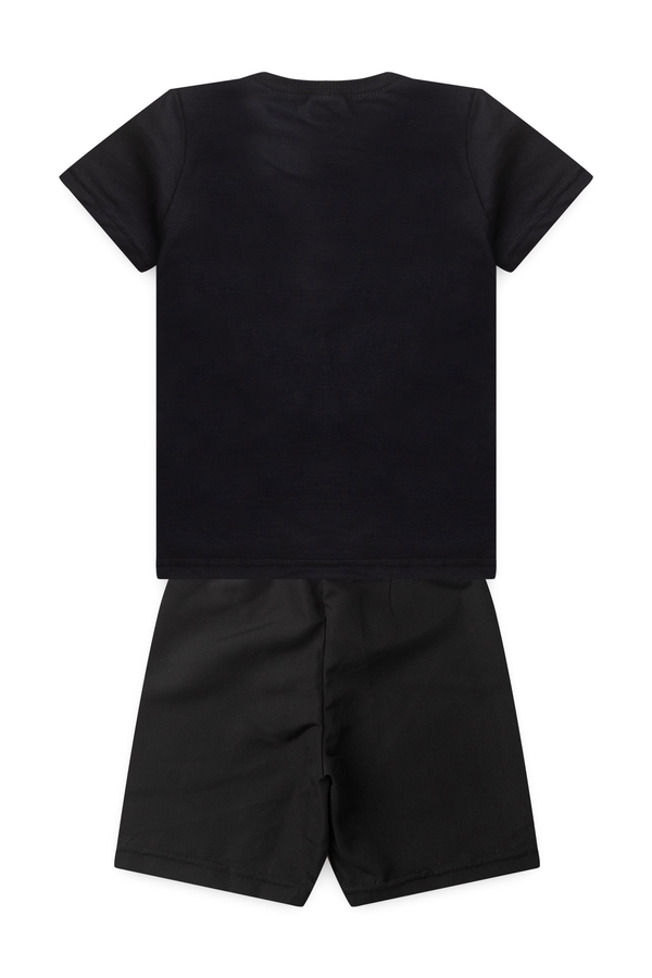 Conjunto Infantil Masculino Listras Tricolor