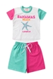 Conjunto Feminino Infantil Bahamas Duocolor