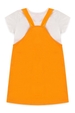 Salopete Infantil Feminina Patch Summer Vibes