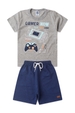 Conjunto Masculino Infantil Jogar O Jogo