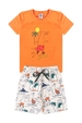 Conjunto Masculino Infantil Verão na Selva