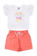 Conjunto Infantil Feminino O Sol