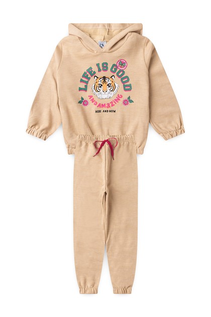 Conjunto Infantil Feminino Aqui e Agora