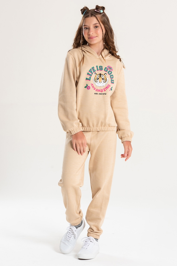 Conjunto Infantil Feminino Aqui e Agora