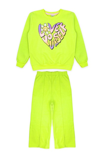 Conjunto Infantil Feminino Love Yourself