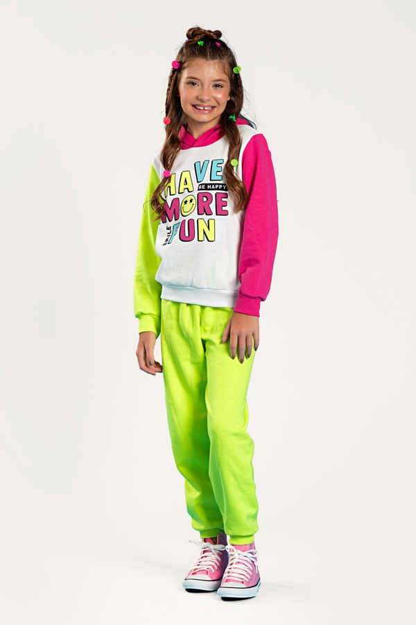 Conjunto Infantil Feminino Smile Fun