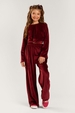 Conjunto Feminino Infantil Nó Veludo