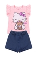 Conjunto Infantil Feminino Pelúcia da Hello Kitty - Hello Kitty