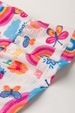 Vestido Infantil Feminino Anarruga Arco-íris