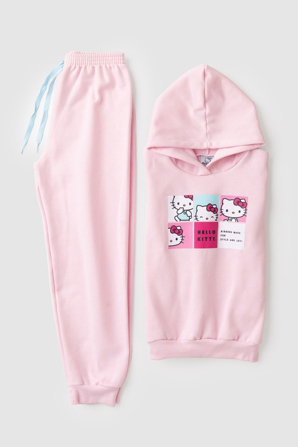 Conjunto Feminino Infantil Hello Kitty em Quadrinhos - Hello Kitty