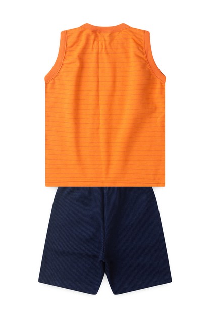 Conjunto Masculino Infantil Regata Melange