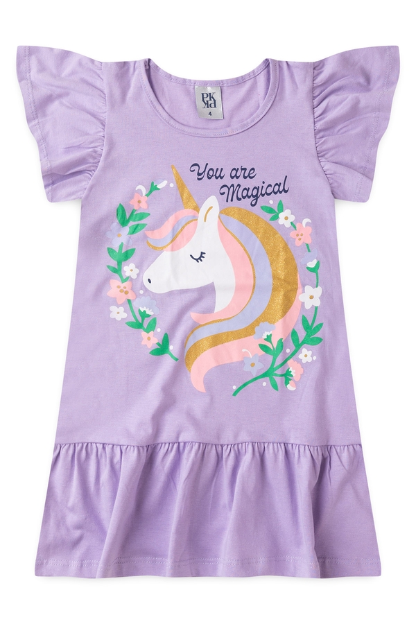 Vestido Feminino Infantil Você é Mágica