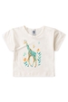 Conjunto Feminino Infantil Encanto da Girafa