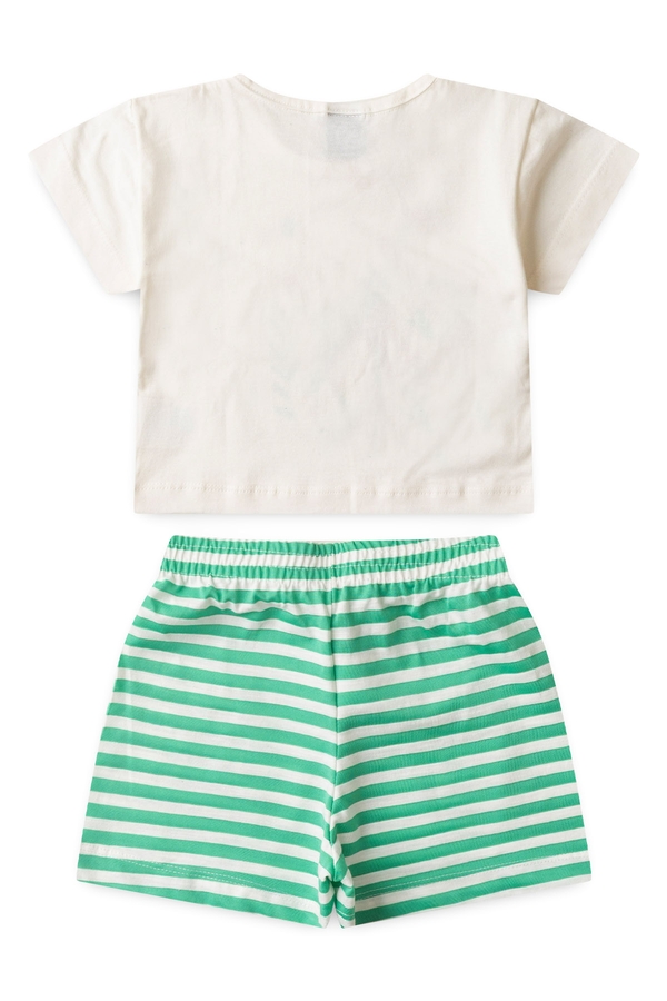 Conjunto Feminino Infantil Encanto da Girafa