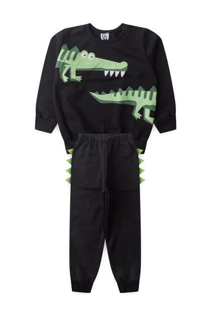 Conjunto Infantil Masculino Escama de Jacaré