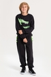 Conjunto Infantil Masculino Escama de Jacaré