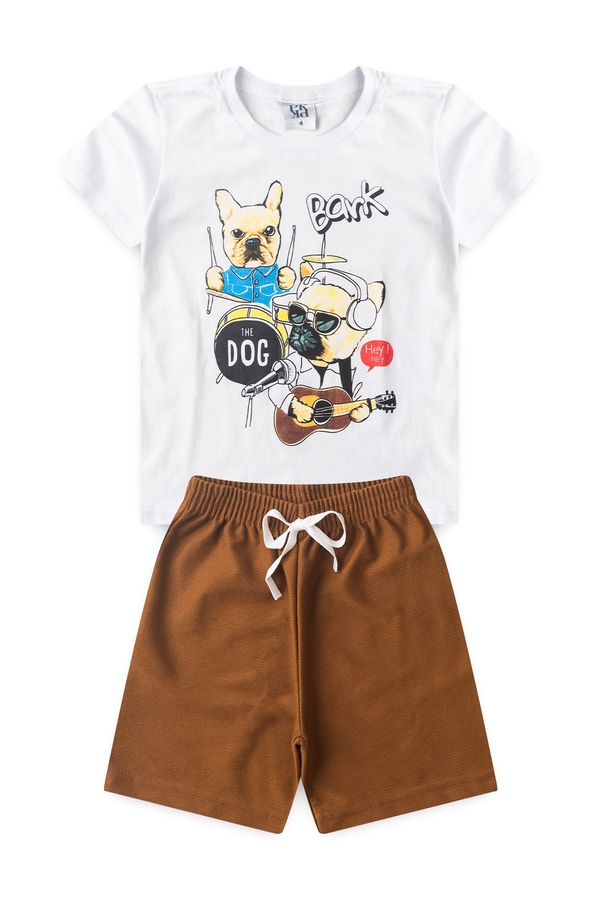 Conjunto Masculino Infantil Banda do Bark