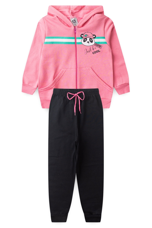 Conjunto Feminino Infantil Pandinha