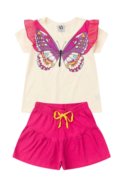 Conjunto Infantil Feminino Metamorfose
