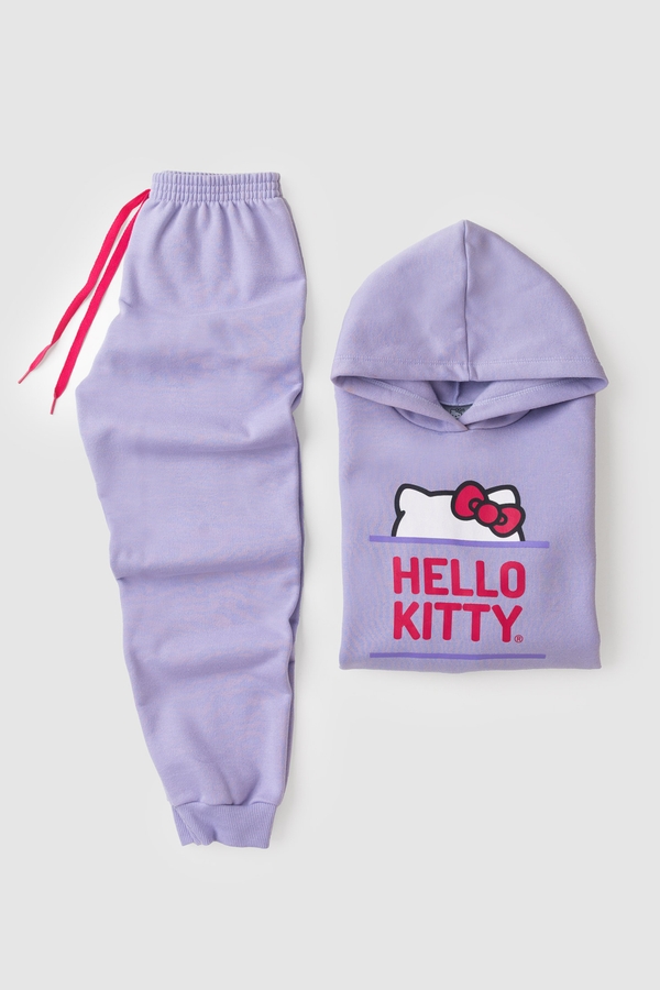 Conjunto Feminino Infantil Orelhinhas da Hello Kitty - Hello Kitty