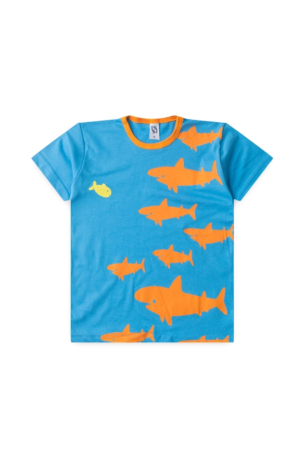 Conjunto Masculino Infantil Vida Marinha