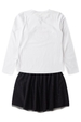 Conjunto Infantil Feminino Lacinho Xadrez - Hello Kitty