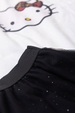 Conjunto Infantil Feminino Lacinho Xadrez - Hello Kitty