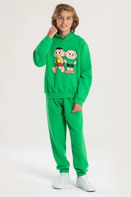 Conjunto Masculino Infantil Amizade - Turma da Mônica