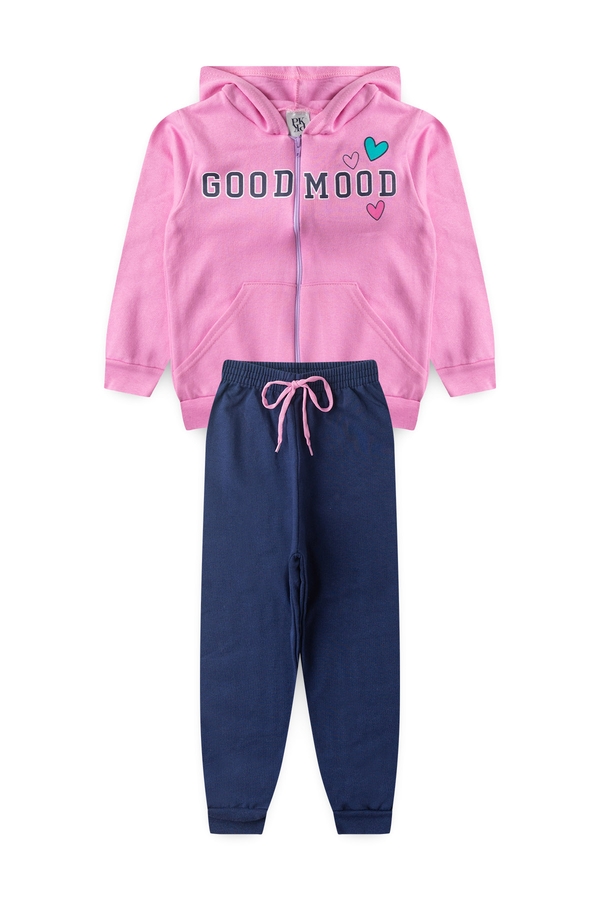 Conjunto Feminino Infantil Bom Humor