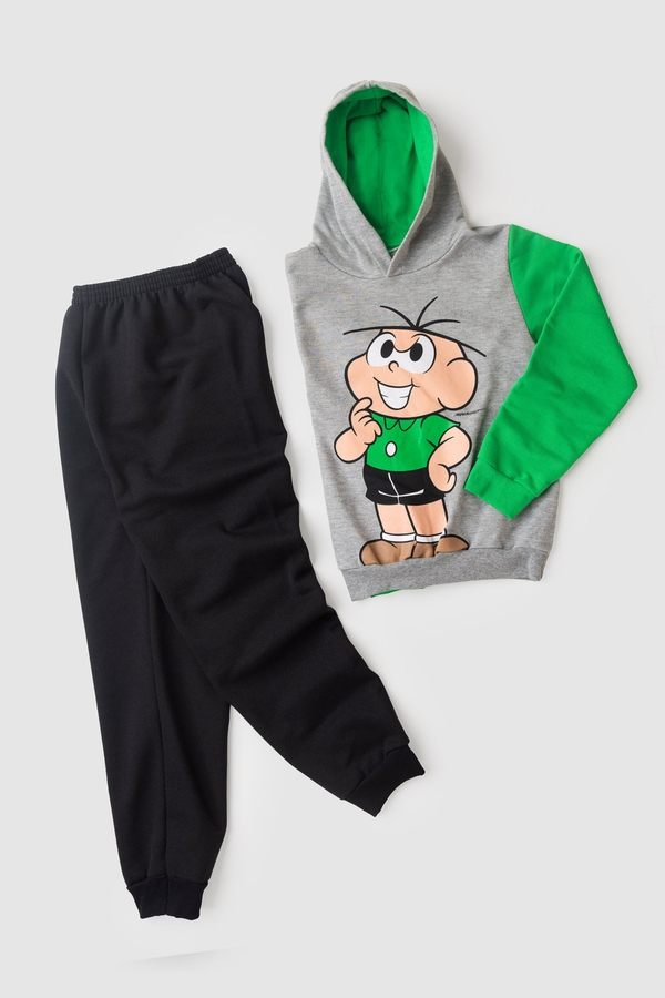 Conjunto Masculino Infantil Travessuras - Turma da Mônica