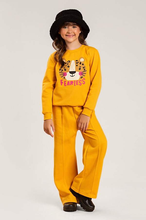 Conjunto Feminino Infantil Fearless