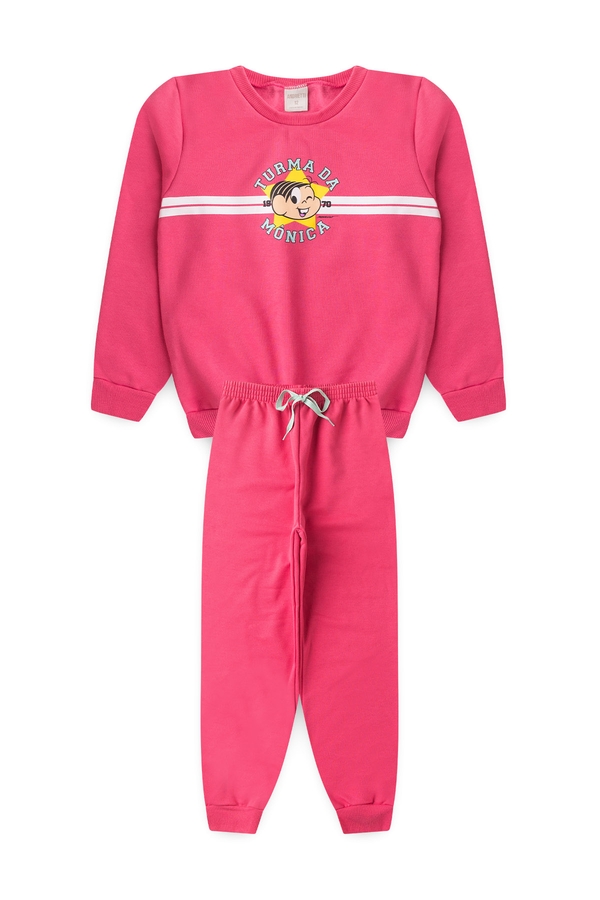 Conjunto Feminino Infantil Mônica 1970 - Turma da Mônica