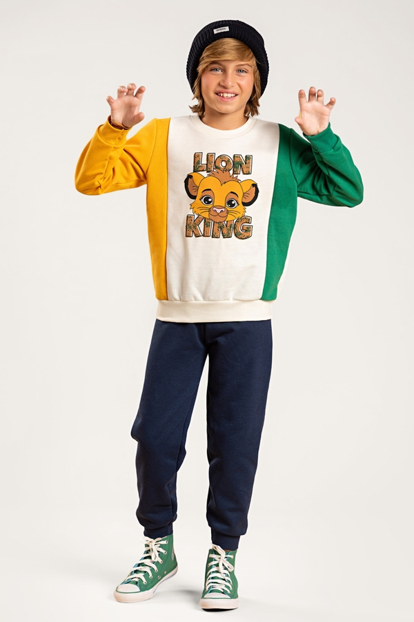 Conjunto Masculino Infantil Lion King