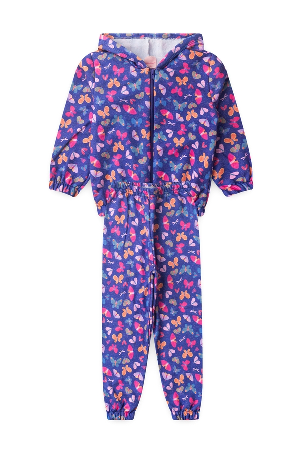 Conjunto Feminino Infantil Encanto Das Borboletas