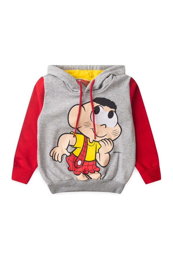Casaco Masculino Infantil Cascão Pensativo - Turma da Mônica