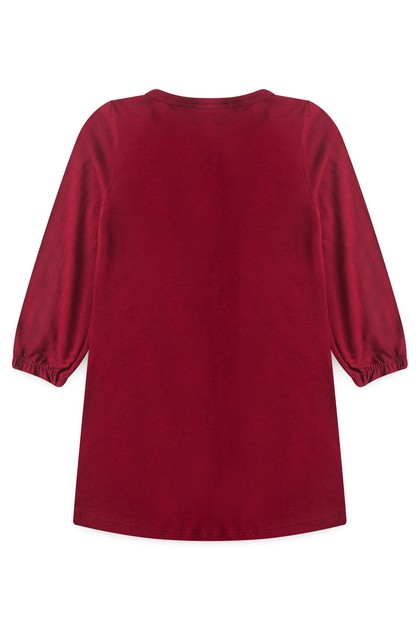 Vestido Infantil Feminino Laço Detalhado