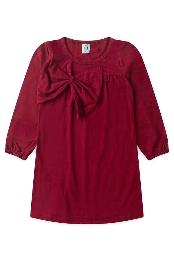 Vestido Infantil Feminino Laço Detalhado