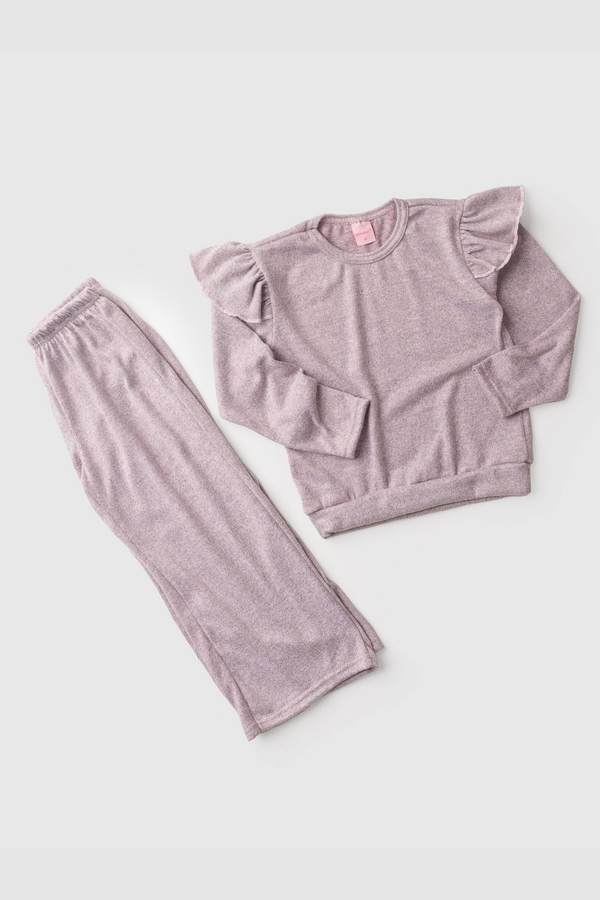 Conjunto Feminino Infantil Inverno Fofinho