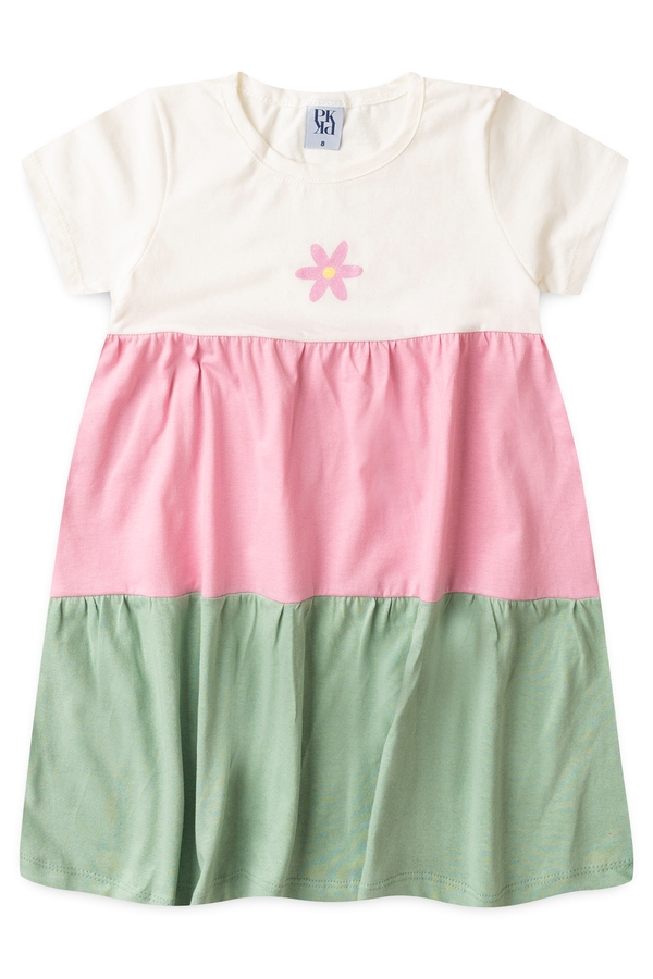 Vestido Feminino Infantil Magia Das Flores