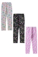 Kit 3 Legging Infantil Feminino Cores