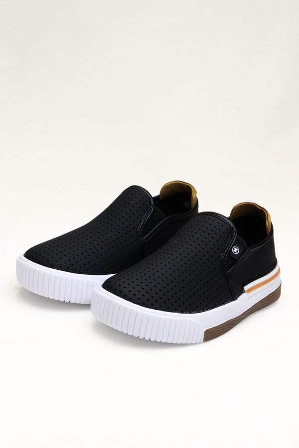Tênis Masculino Infantil Slip On Estiloso - Molekinho