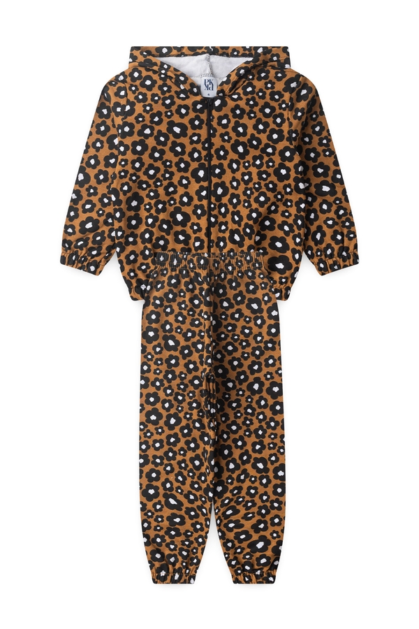 Conjunto Feminino Infantil Oncinha Rotativa