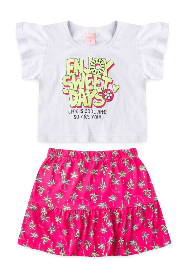 Conjunto Feminino Infantil Dias Doces
