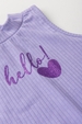 Conjunto Feminino Infantil Ribana Gliterinada